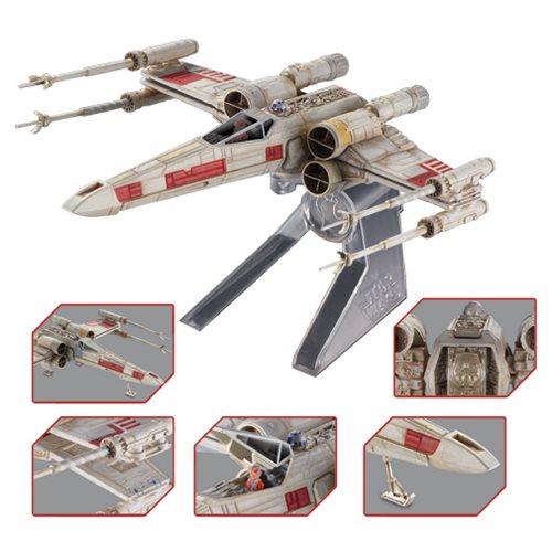 Star Wars X Wing Starfighter Red Five Elite Hot Wheels 6 Inch CMC91