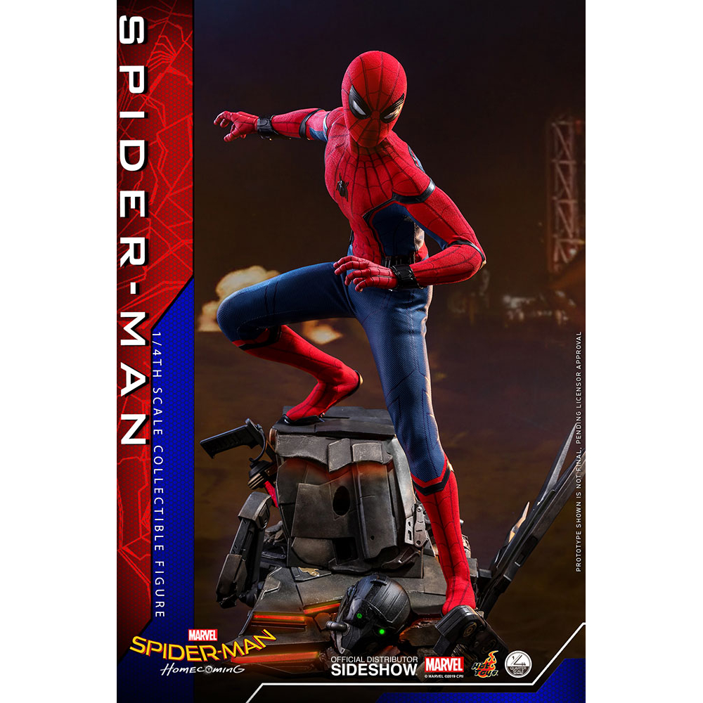Spider Man Homecoming Quarter Scale Figure Hot Toys Qs