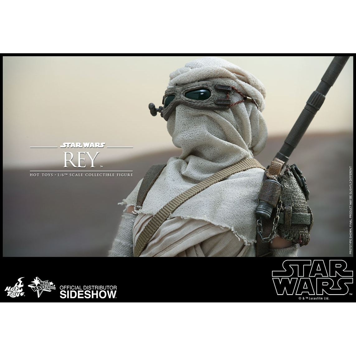 Star Wars The Force Awakens Rey Sixth Scale Figure Hot Toys MMS336 902611