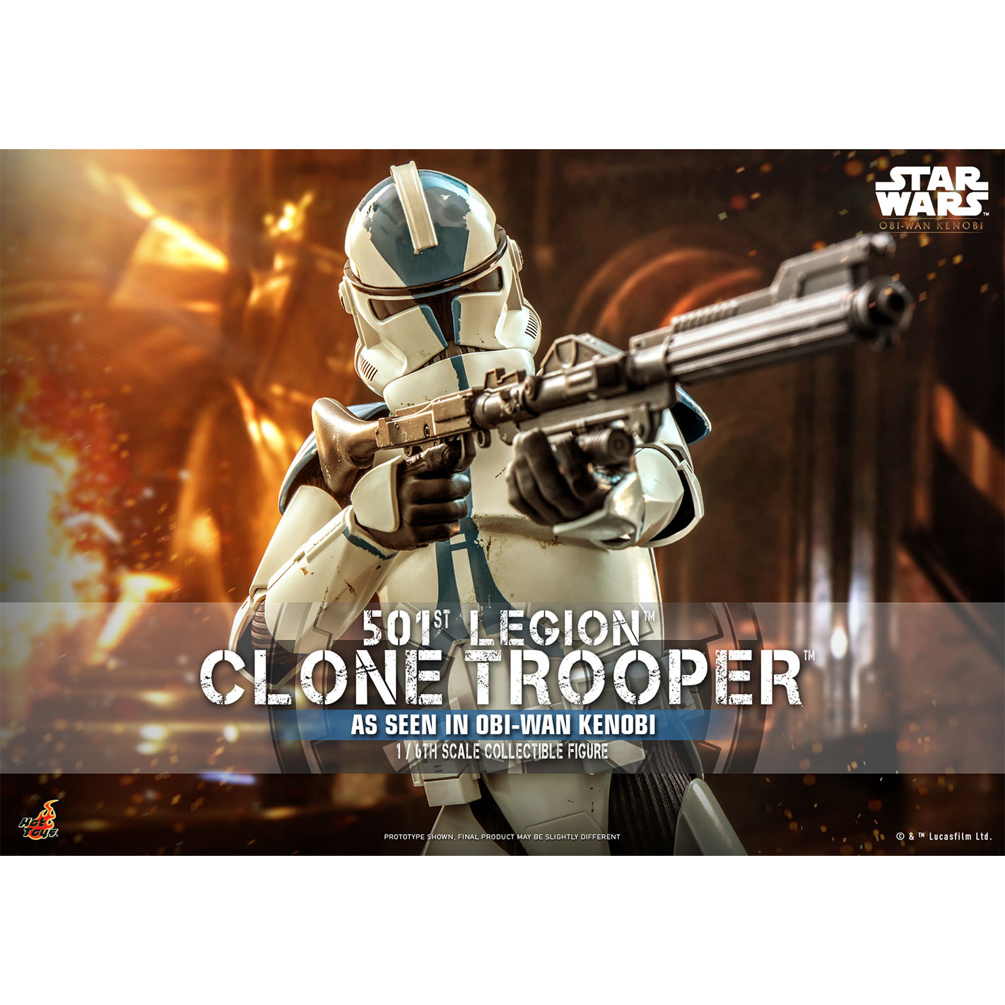 Star Wars St Legion Clone Trooper Scale Figure Hot Toys Tms