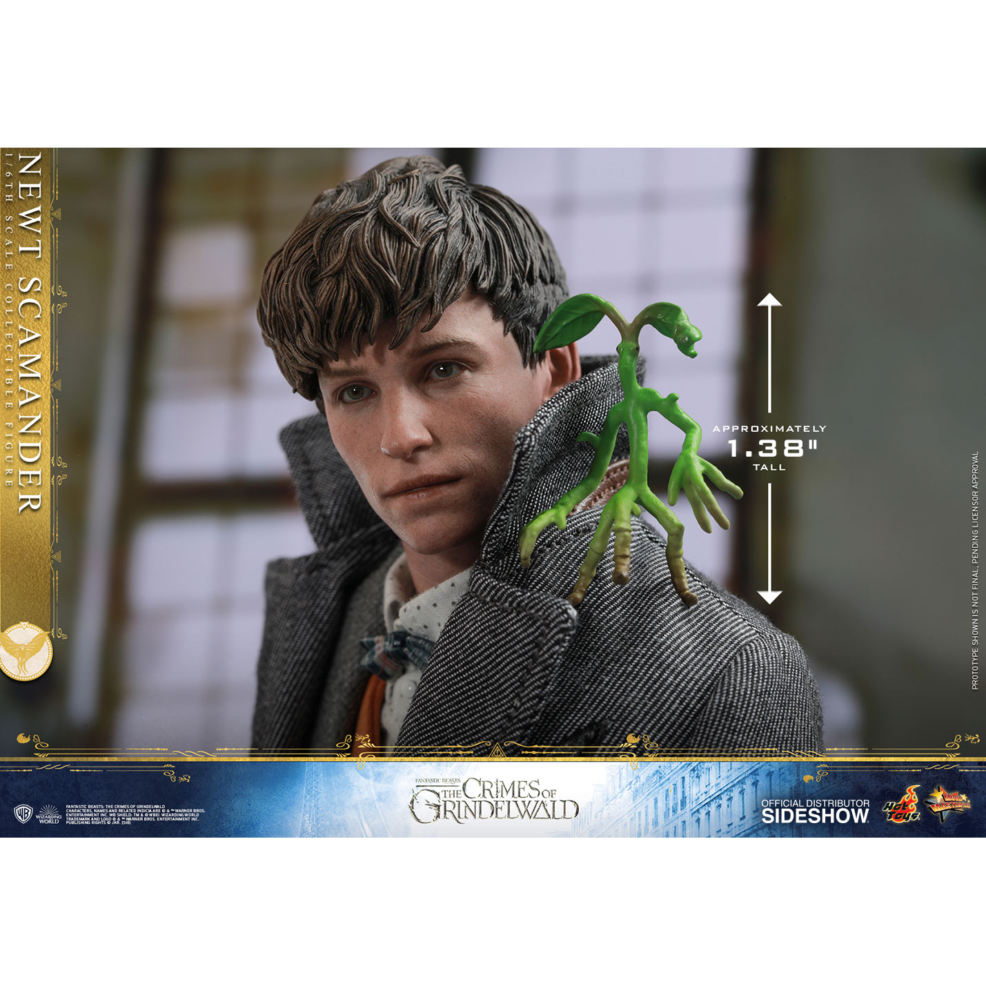 Newt Scamander Figure Hot Toys