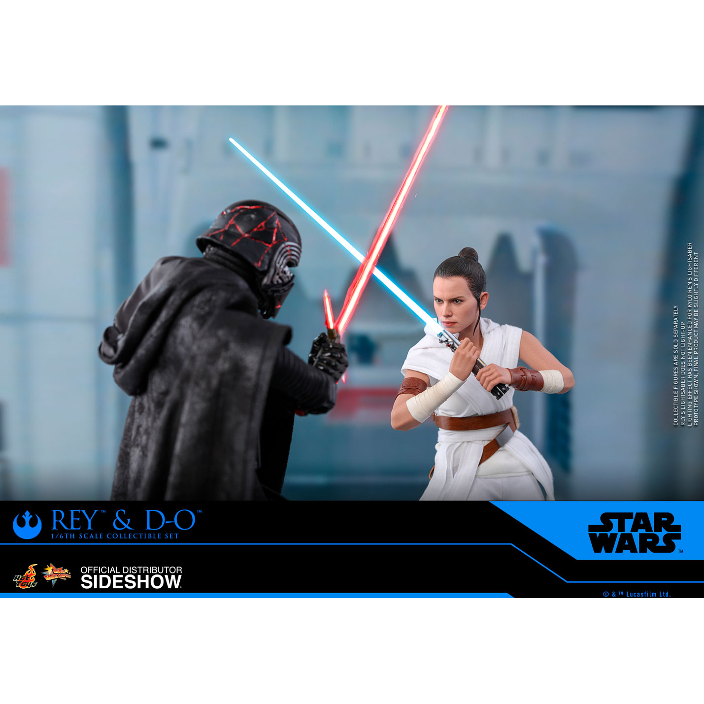 Star Wars Rey Et D O Figure Set Hot Toys Mms