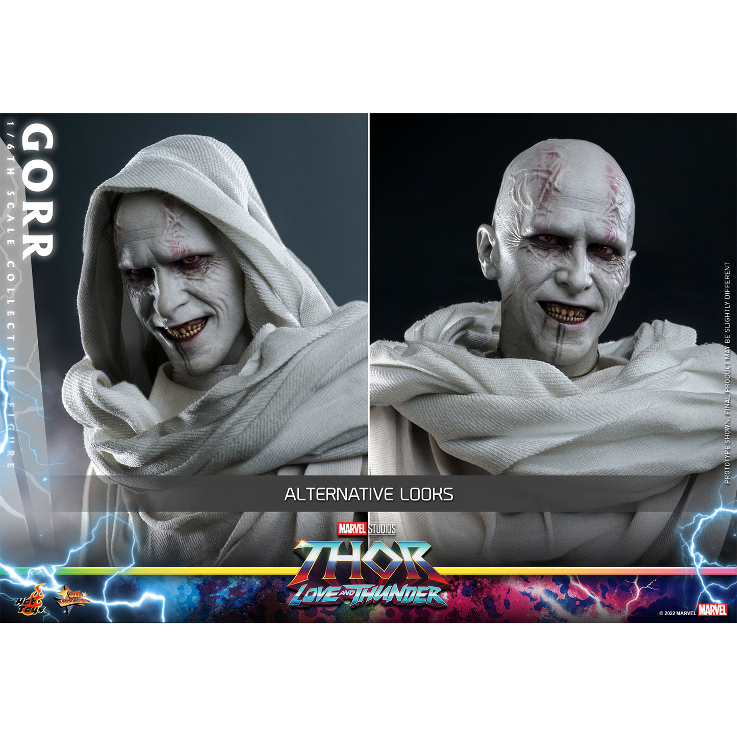 Marvel Gorr Thor Love And Thunder Scale Figure Hot Toys MMS