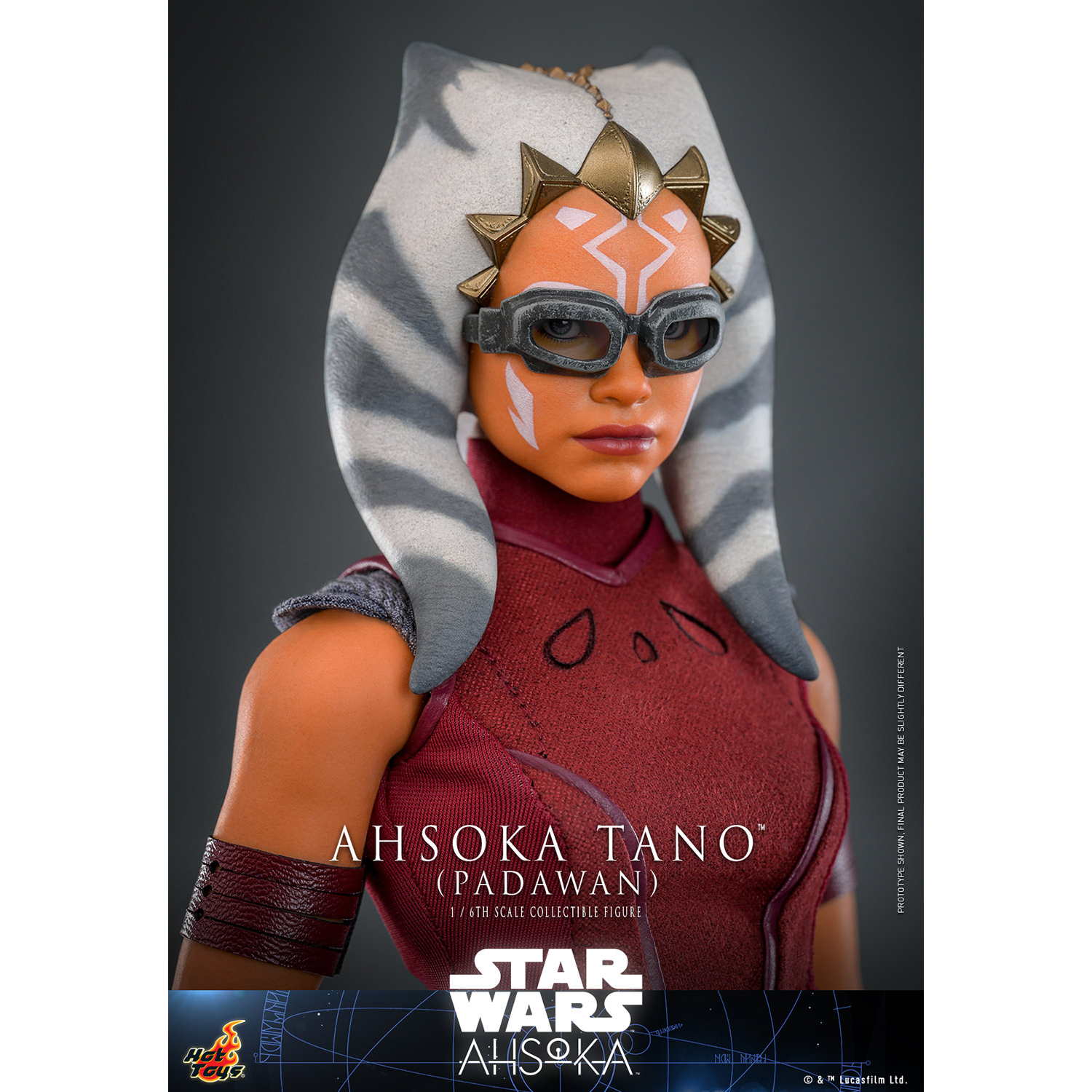 Star Wars Ahsoka Tano Padawan Scale Figure Hot Toys