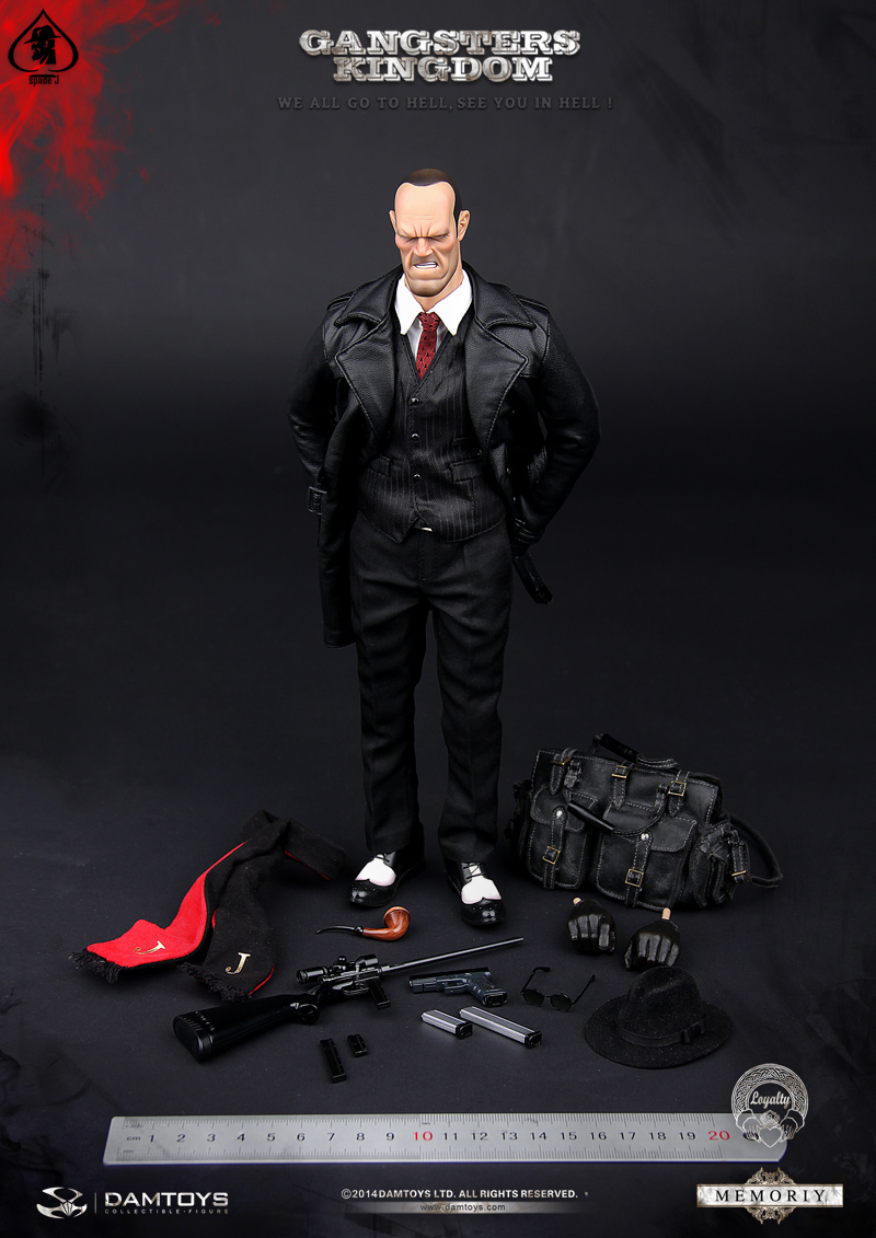 Gangsters Kingdom Spade J Memories Version 12 inch figure Damtoys