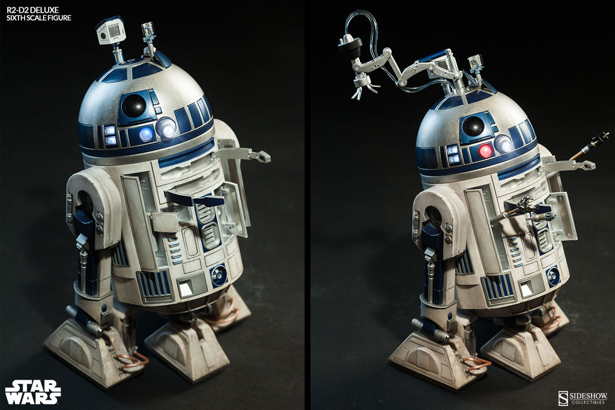 Star Wars R2-D2 Deluxe Sixth Scale Figure Exclusive version