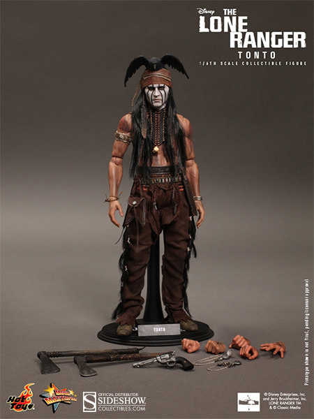 TONTO ホットトイズ 1/6スケール コレクターズエディション MMS217 NEW Hot Toys MMS217 The Lone Ranger 1/6 Tonto Collectible