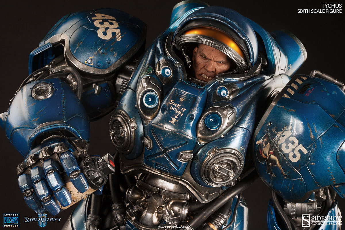 Starcraft II Tychus Terran Space Marine 1:6 scale action