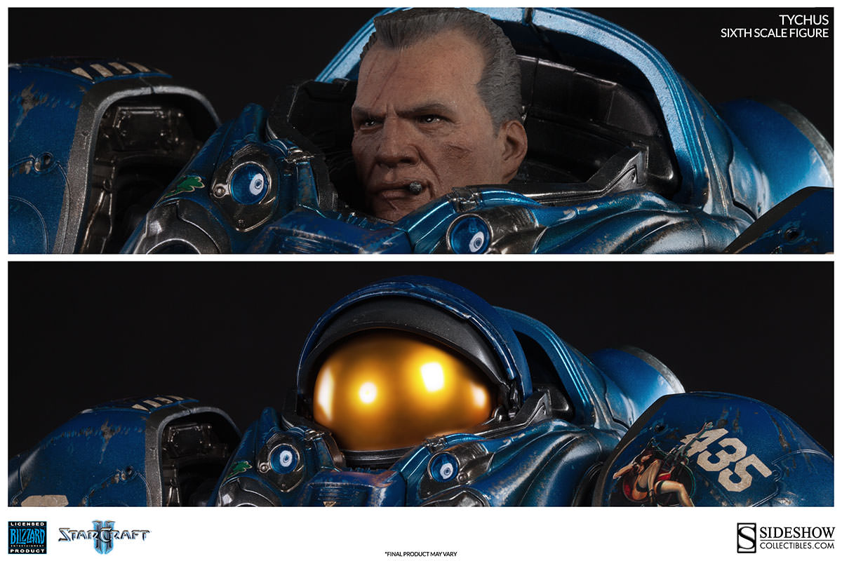 Starcraft II Tychus Terran Space Marine 1:6 scale action