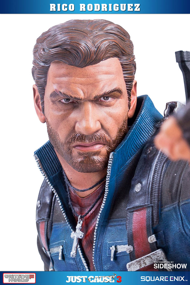 Just Cause 3 Rico Rodriguez 1:4 scale statue Gaming Heads 903478