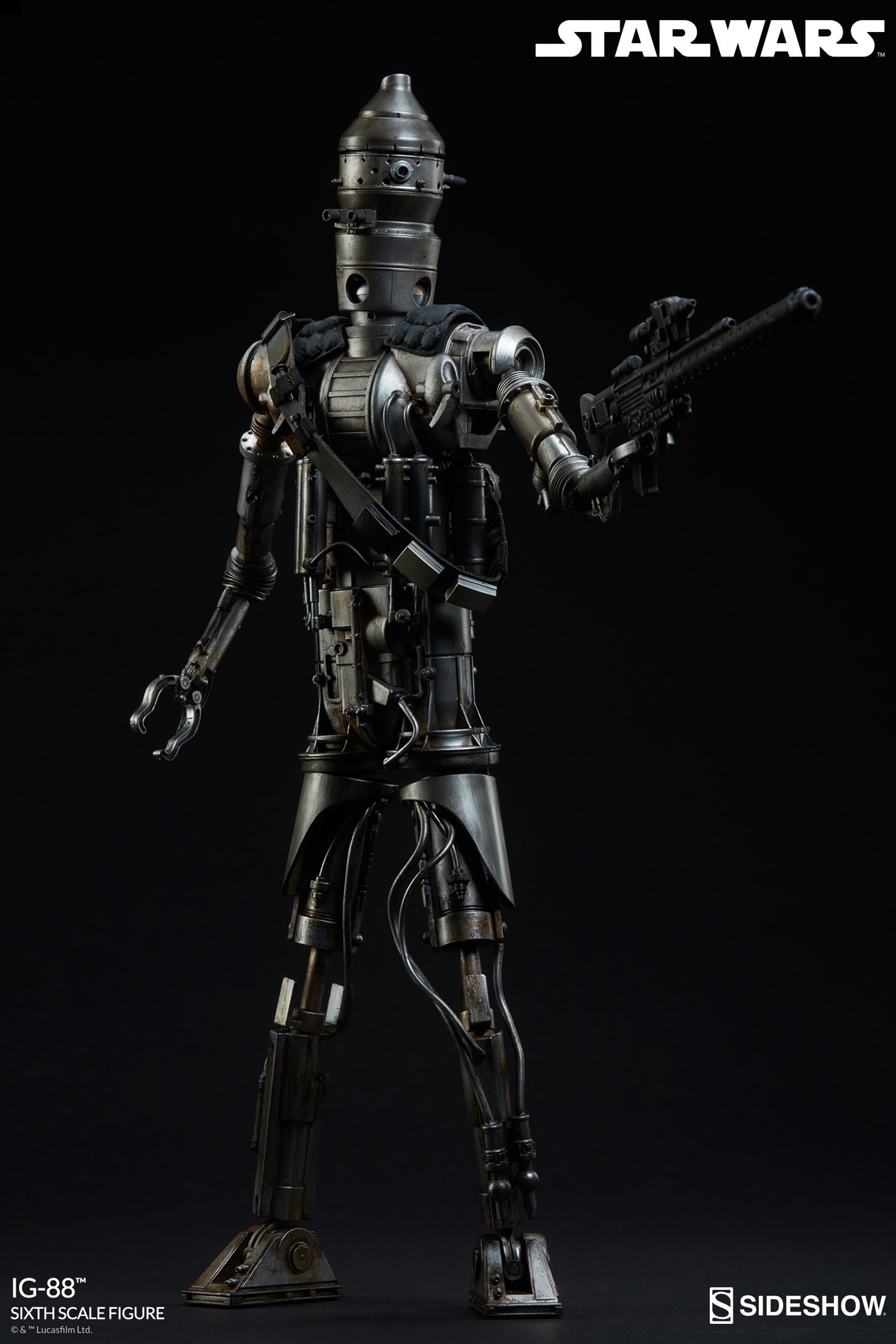 IG-88 Sixth Scale Figure by Sideshow Collectibles Exclusive New