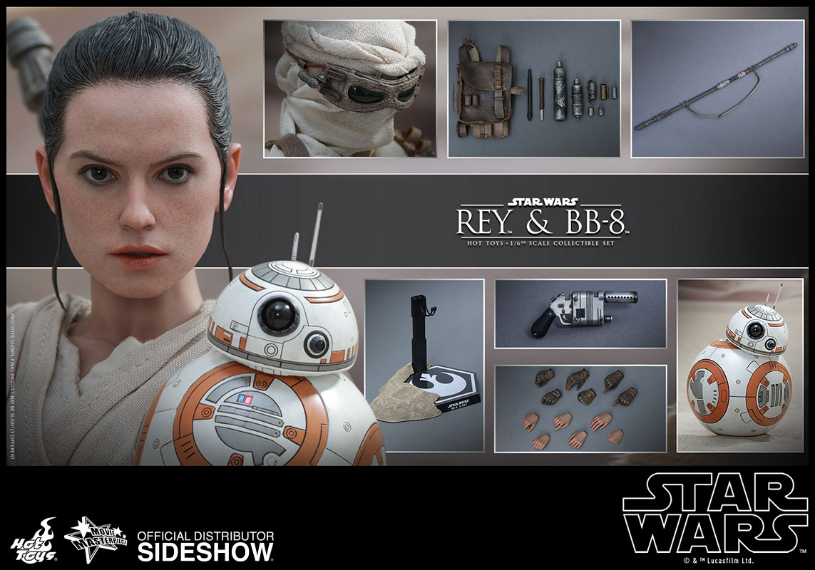Star Wars: The Force Awakens Rey and BB-8 Movie Masterpiece