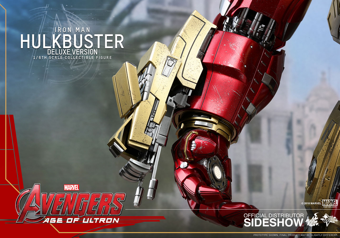 Marvel Avengers Age Hot Toys Hulkbuster Deluxe Version Hot Toys