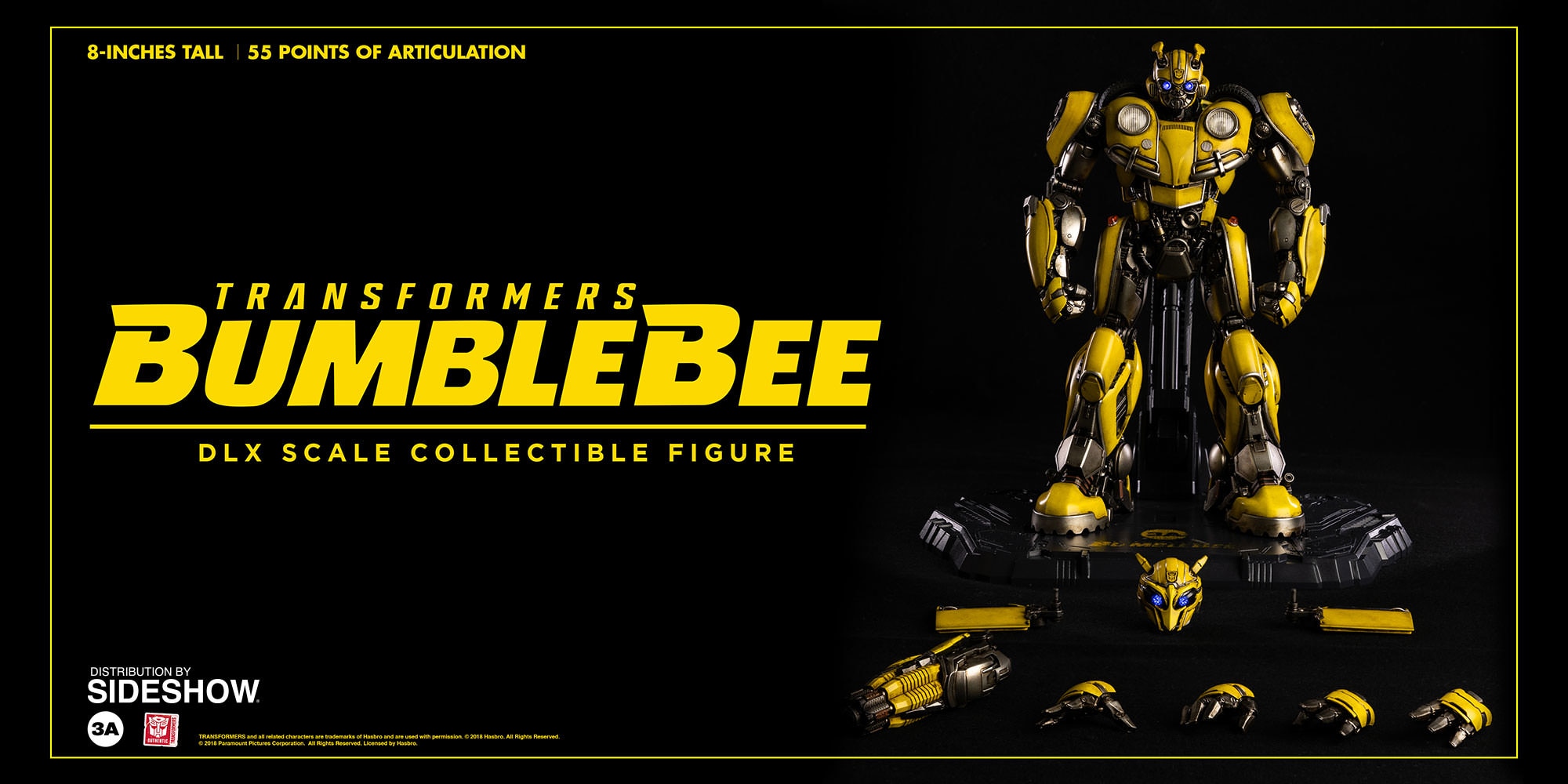 3A バンブルビー DLXスケールフィギュア フォトレビュー】DLX SCALE BUMBLEBEE (DLXスケール