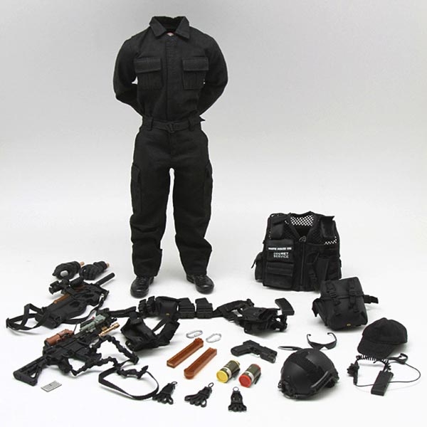 US secret Service Emergency Response Team accessories for 1 US secret Service Emergency Response Team accessories for 1
