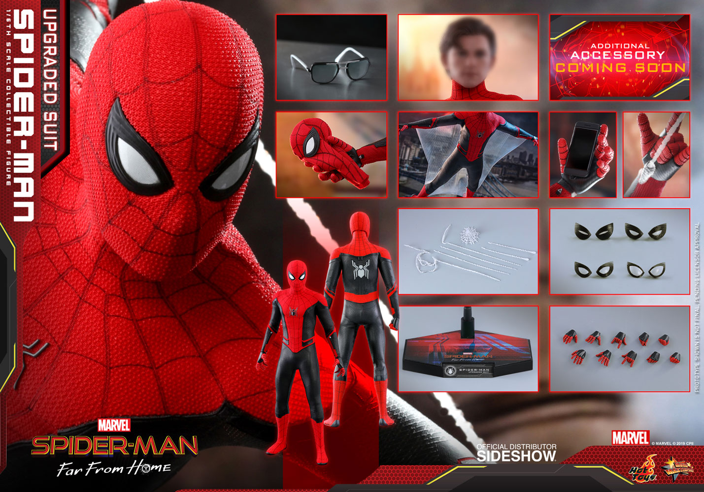Spider-Man (Upgraded Suit) Spider-Man: Far From Home 1:6