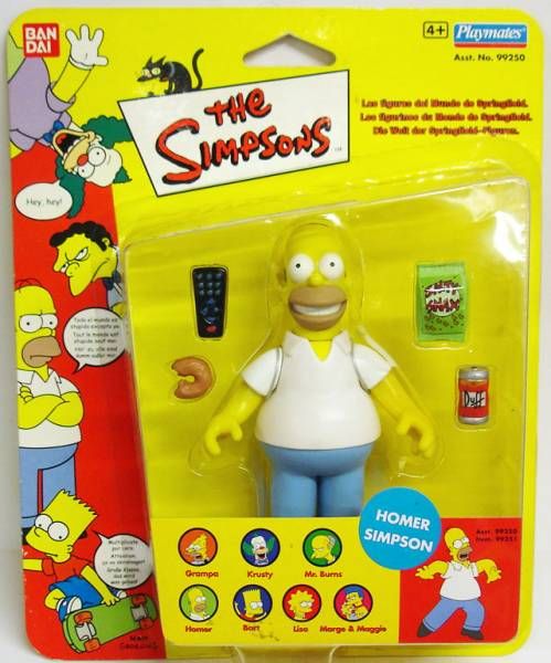 Simpsons Homer Simpson figure Playmates 99101