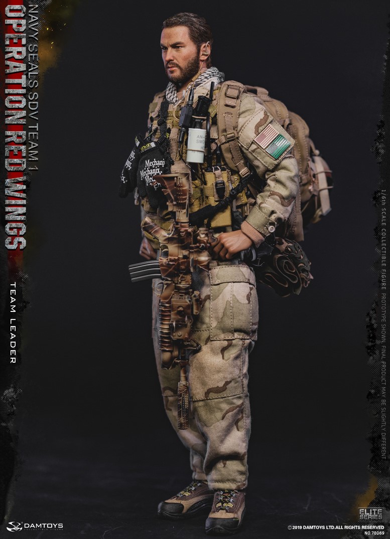 1/6フィギュアOPERATION RED WINGS  TEAM LEADER Damtoys 1/6 Team Leader Operation Red Wings Navy Seals Sdv