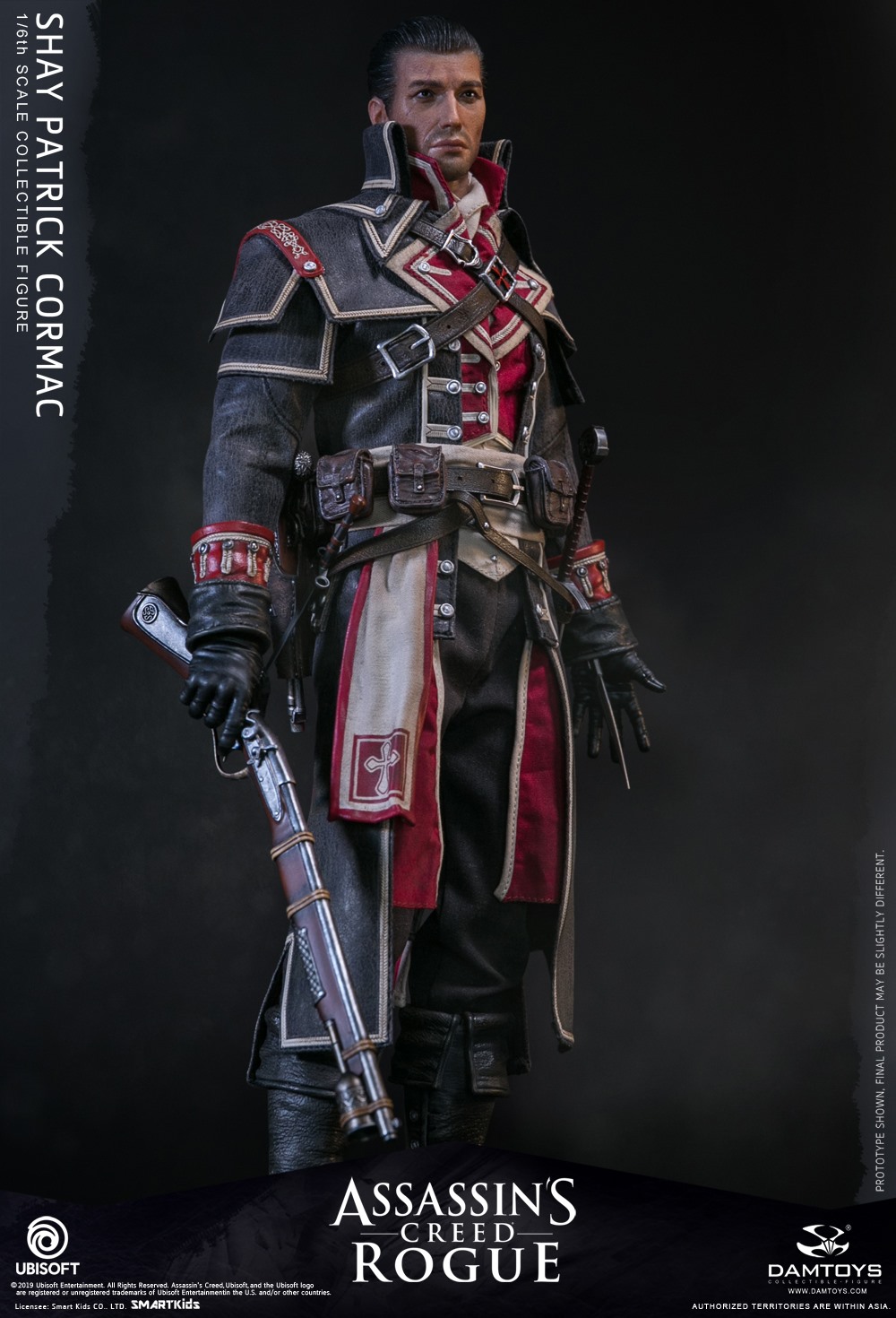 Assassin Creed Rogue Shay Patrick Cormac 1:6 figure DamToys DMS011