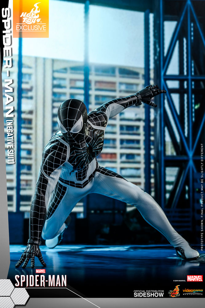 Marvel Spider-Man (Negative Suit) Exclusive video game 1:6