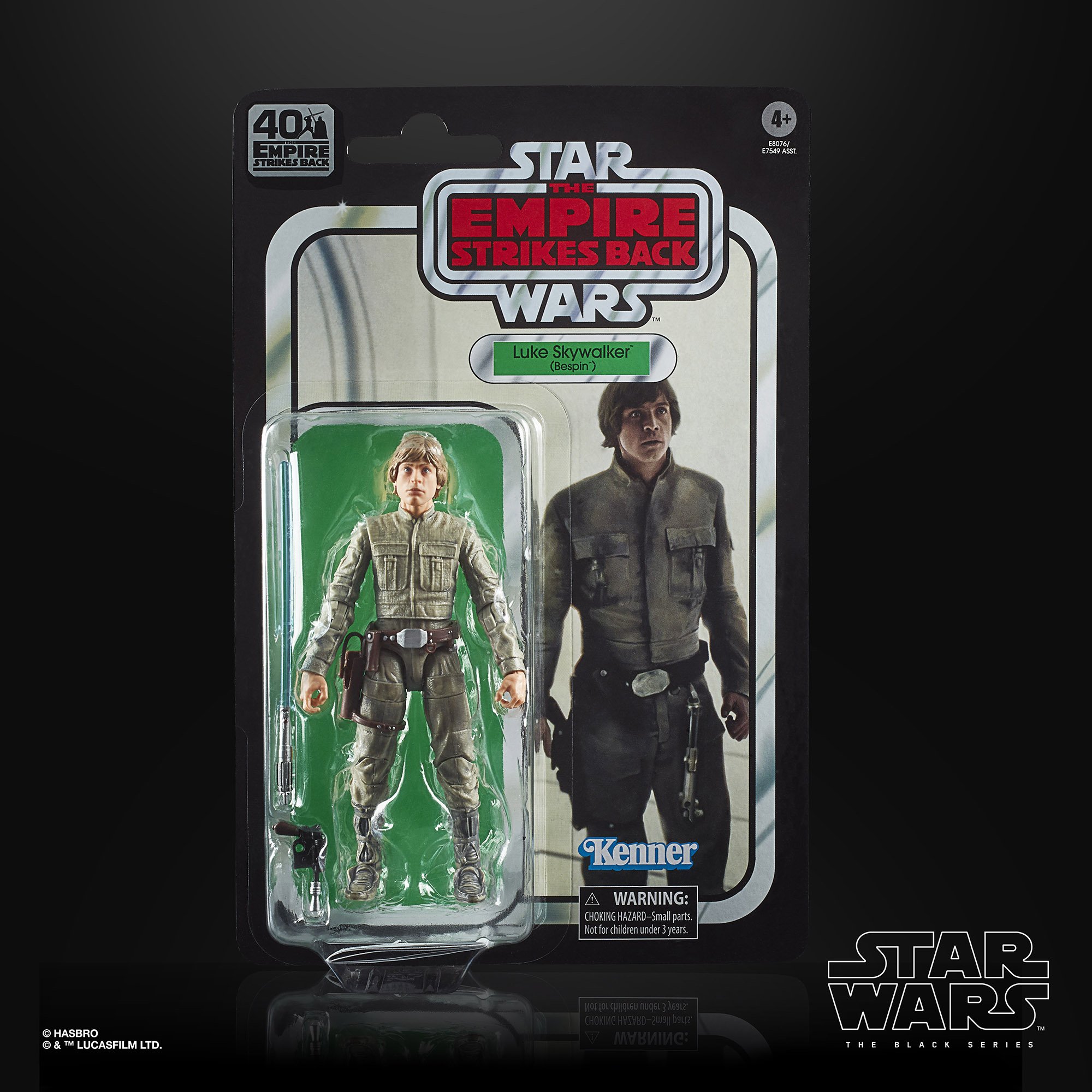 Star Wars 40th Anniversary Black Series Luke Skywalker Bespin Figure 