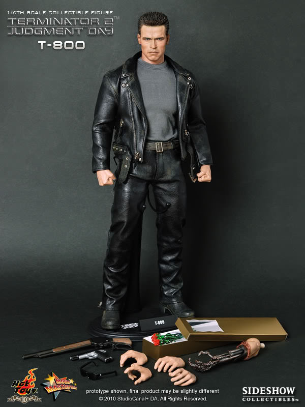 Terminator 2 T-800 1:6 figure Hot Toys MMS117