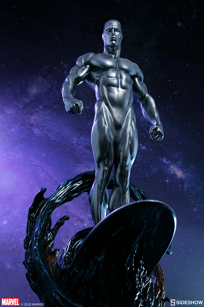 Silver Surfer Maquette 25-inch Sideshow Collectibles 400358