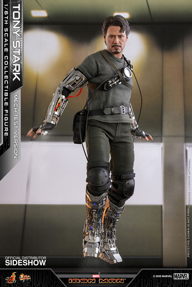 Marvel Tony Stark (Mech Test Version) 1:6 figure Hot Toys 906709