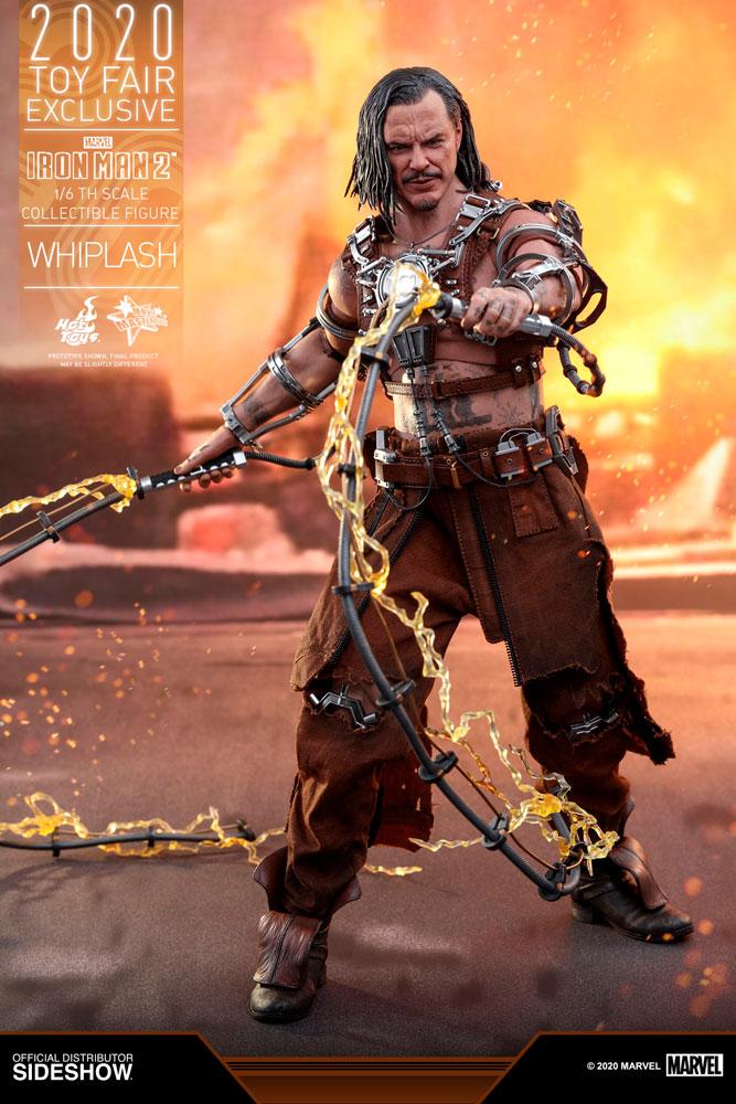 Iron Man 2 Whiplash 1:6 figure EXCLUSIVE Hot Toys 906325 MMS569