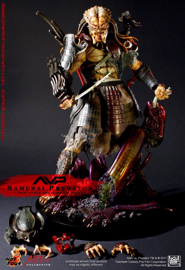 Hot Toys SAMURAI PREDATOR 1:6 フィギュア Hot Toys [product_title] — Official Stockist