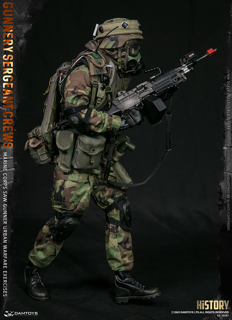 1/6 12インチ USMC M249 SAW Gunner CS40 - メルカリ