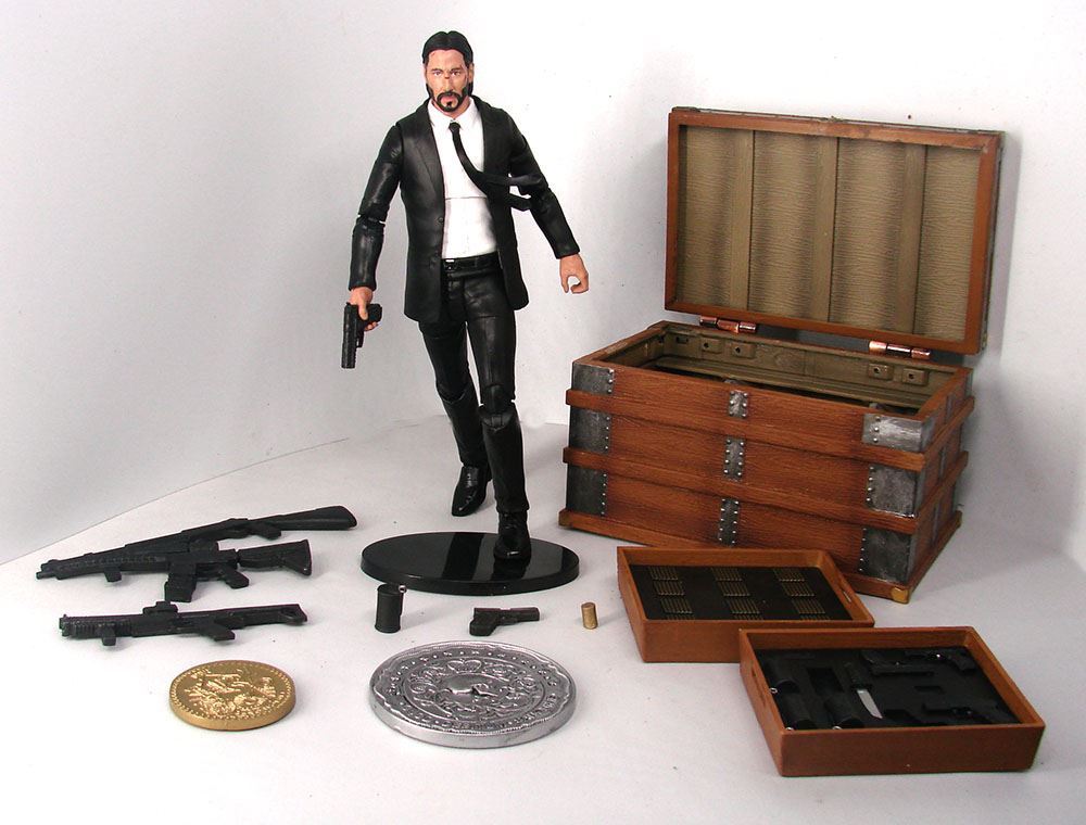 John Wick - Figurine Deluxe Box Set 18 cm - Figurines - LDLC