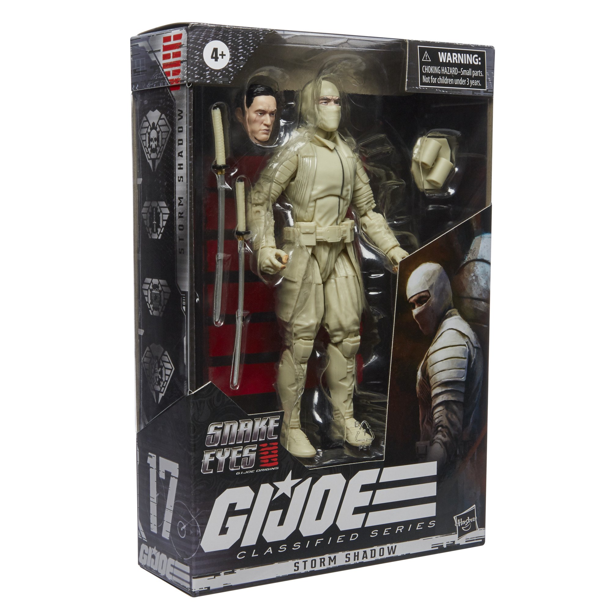 GI Joe Classified Series 6 inch Action Figure Snake Eyes GI Joe origins Storm Shadow Hasbro
