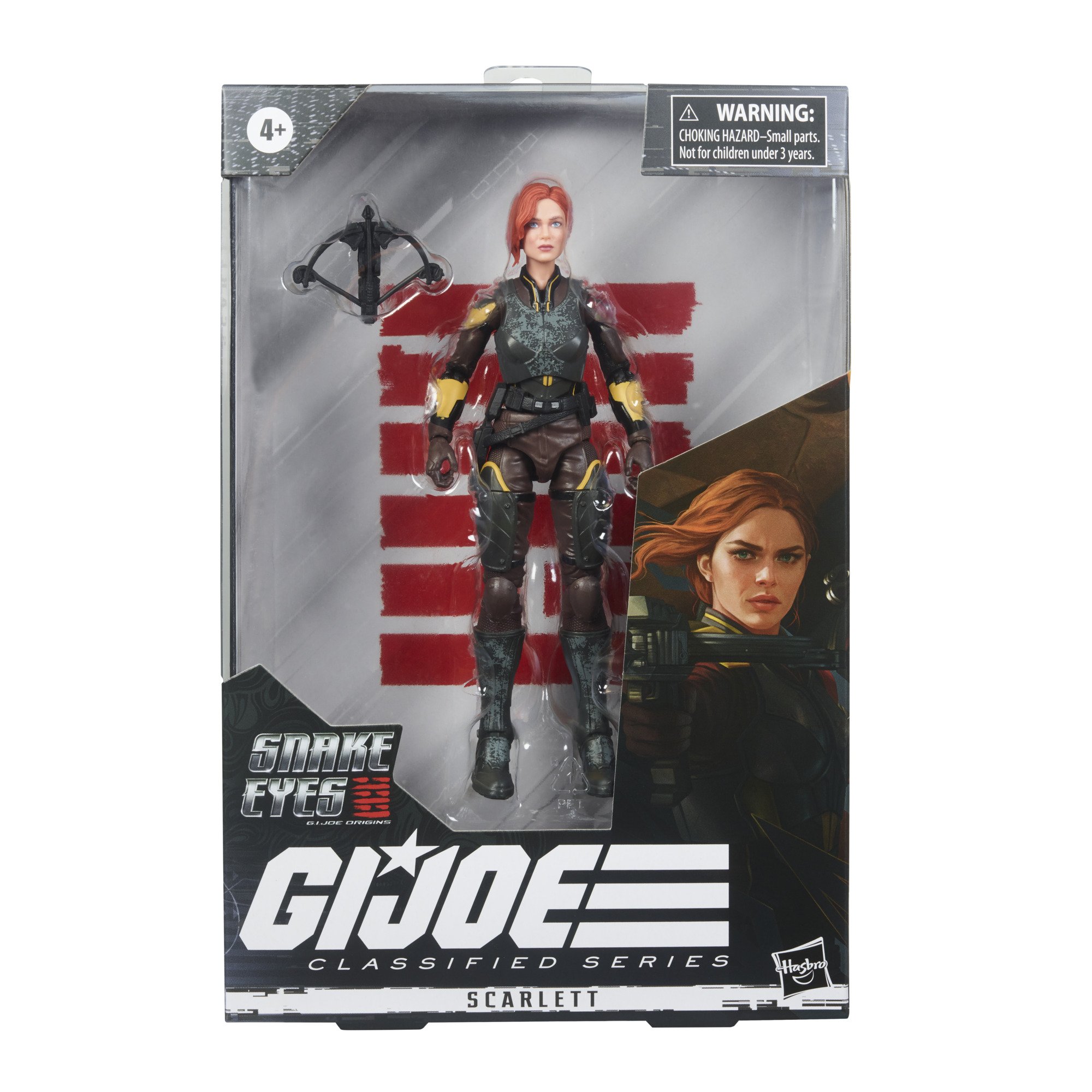 Hasbro Gi Joe Classified 6" Scarlett Action Figure for sale online 