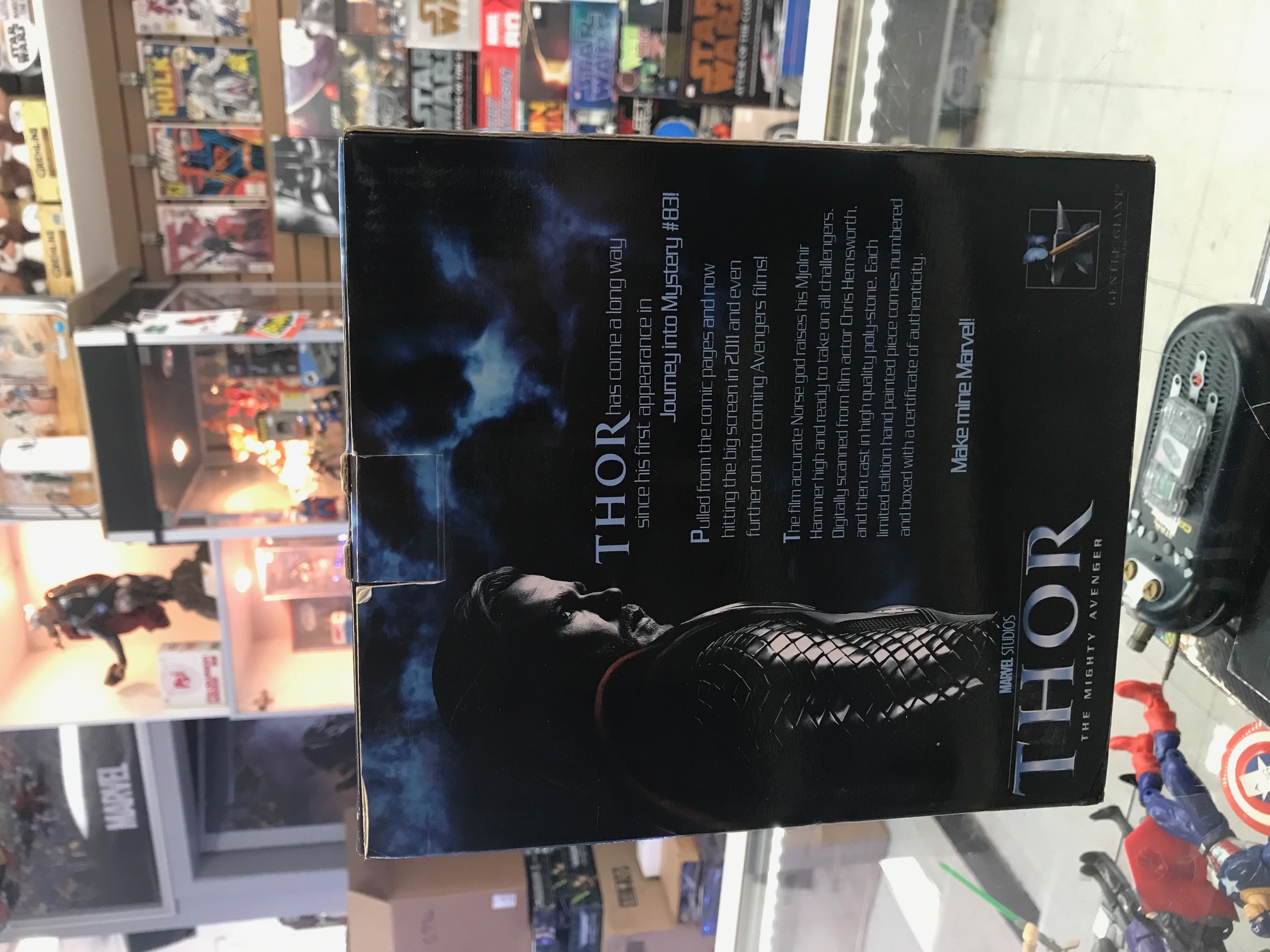 ★ THOR Collectable Mini-Bust Gentle Giant Thor Marvel Studios Mini Bust Chris Hemsworth