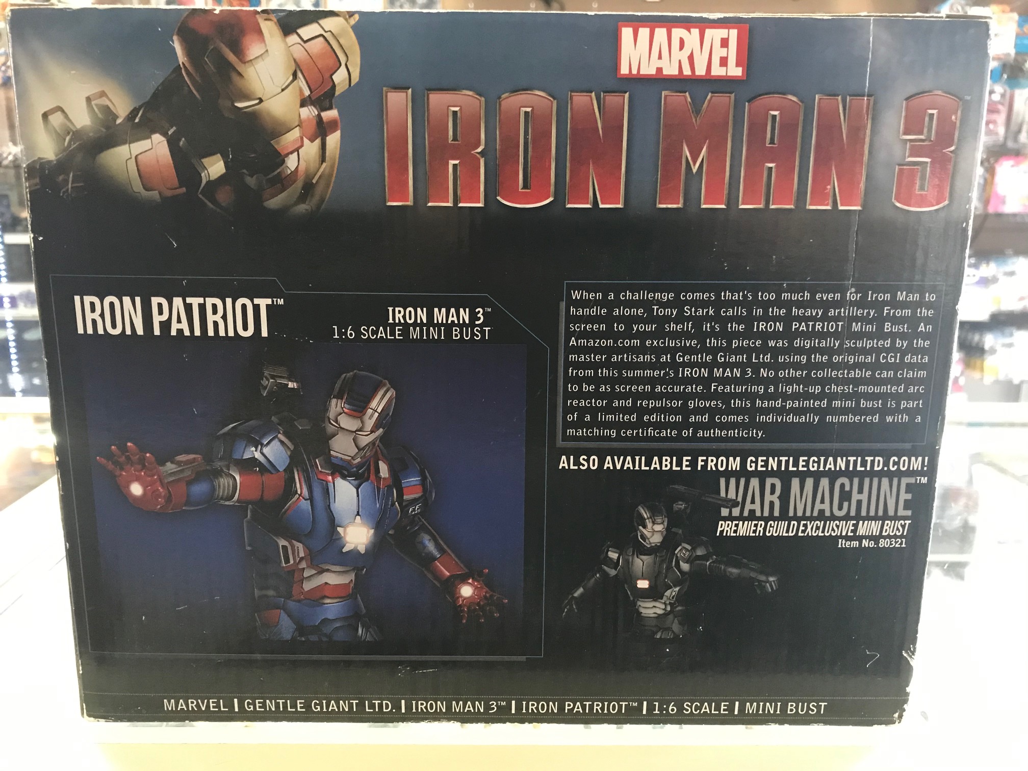 ジェントルジャイアント IRON MAN3 アイアンマン 3 パトリオット