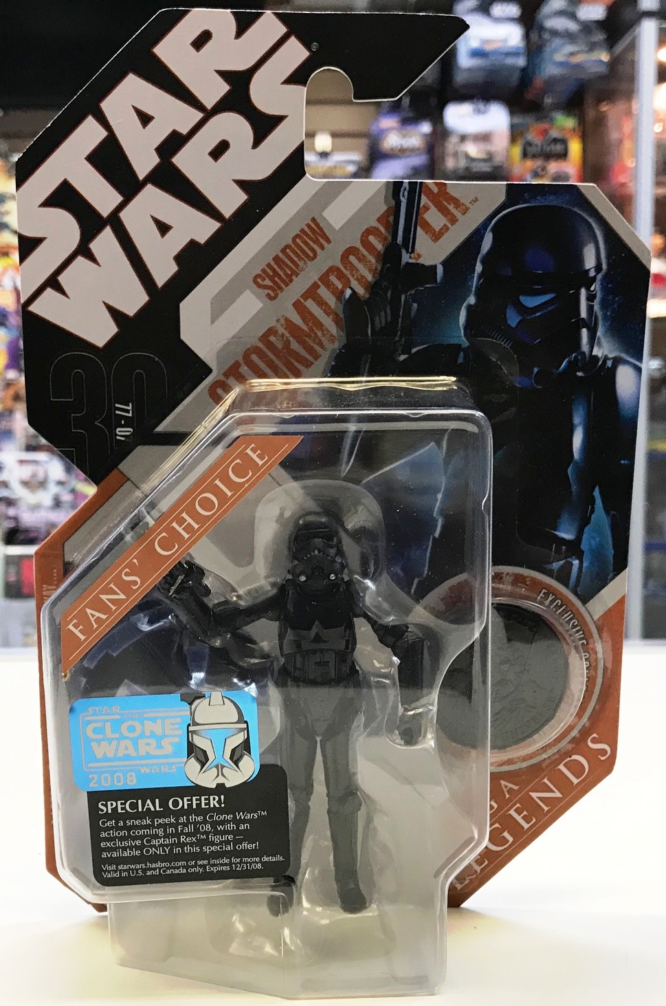 Star Wars Action Figures Shadow Stormtrooper Hasbro - O Espaço Virtual Do Colecionador