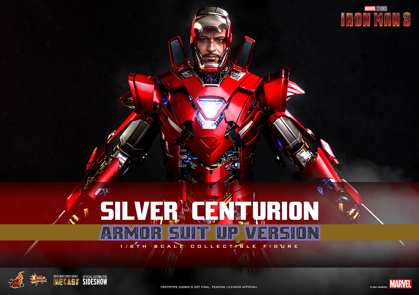Marvel Iron Man Mark XXXIII (MK 33) Silver Centurion (Armor Suit