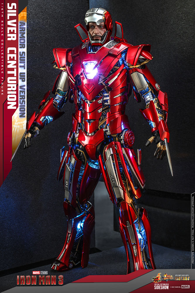 Marvel Iron Man Mark XXXIII (MK 33) Silver Centurion (Armor
