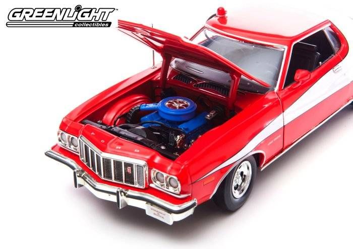 STARSKY & HUTCH 1976トリノ 1/18 GREEN LIGHT 1976 Ford Gran Torino - Starsky and Hutch 1:18: 1:18|DIECAST