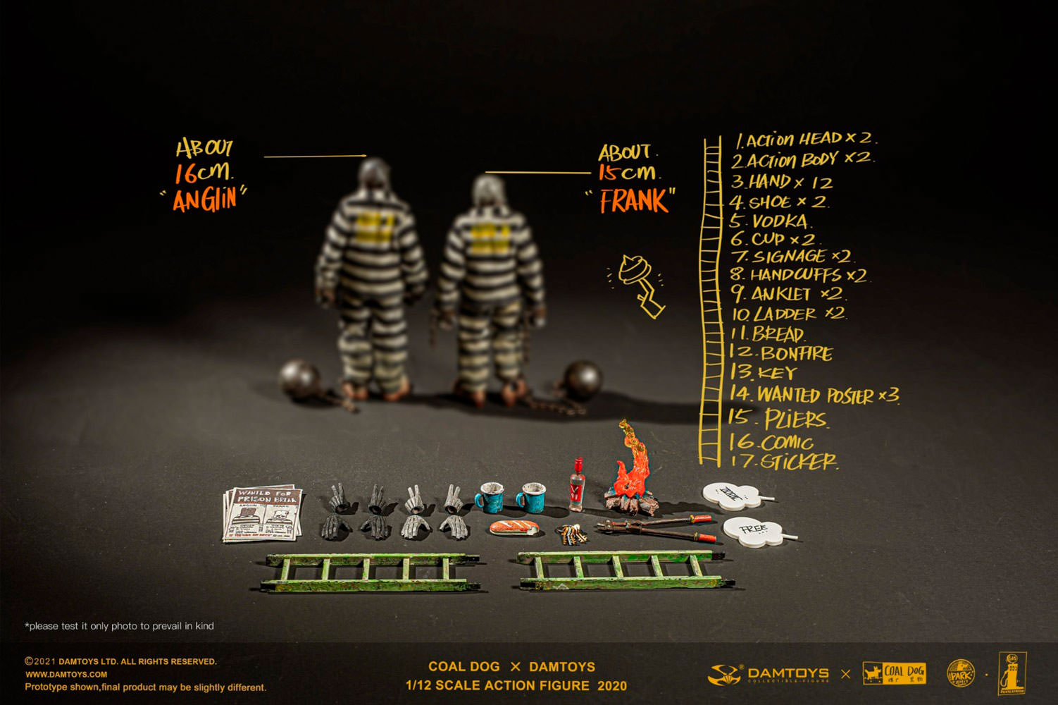 Coal Dog - Freedom Brothers 1:12 Scale Action Figures