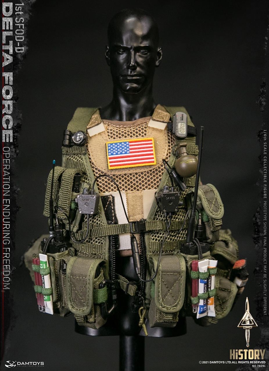 Delta Force 1st SFOD-D Operation Enduring Freedom 1:6 Scale