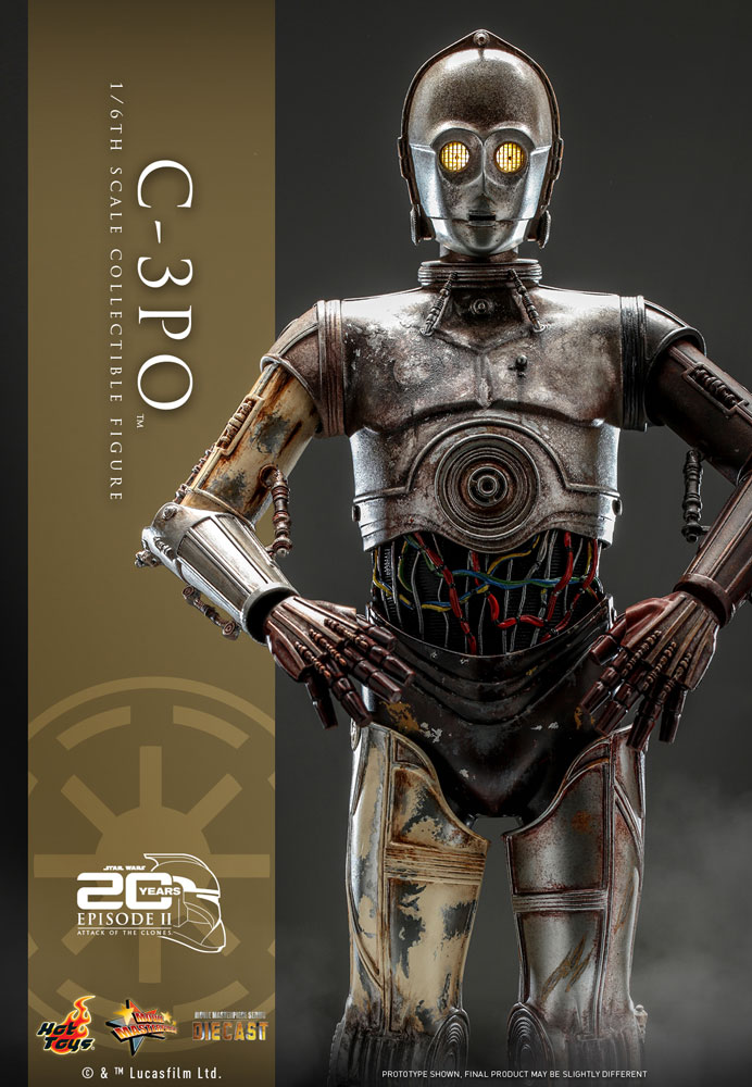 Star Wars: Attack of the Clones C-3PO 1:6 Scale Figure Hot Toys