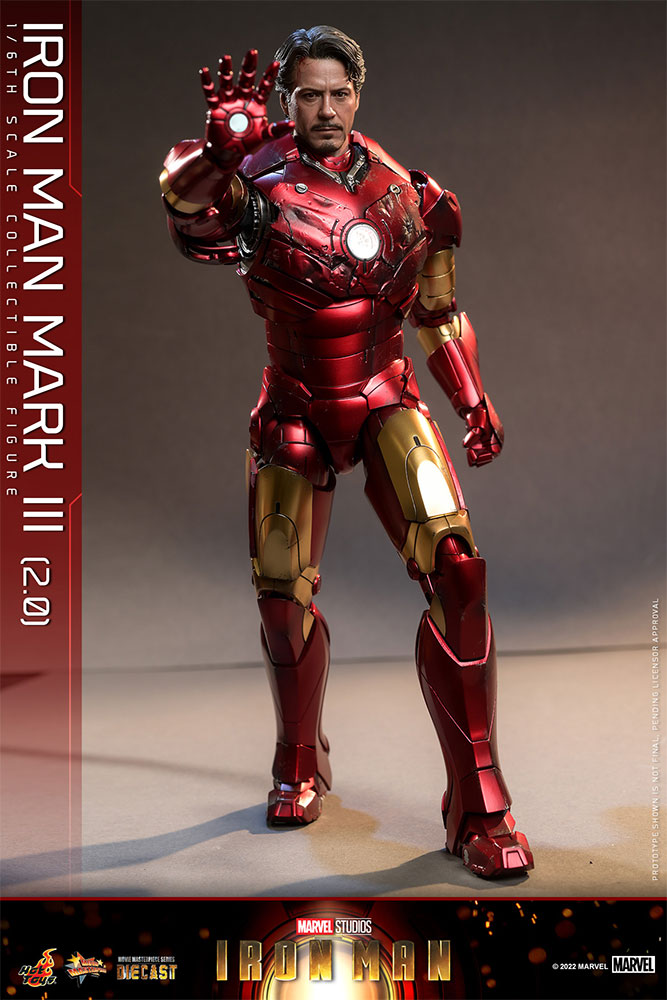hot toysアイアンマン MARK III MARVEL Iron Man Mark III Quarter Scale Figure Hot Toys