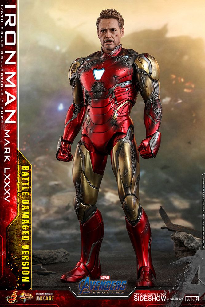 Marvel Iron Man Mark LXXXV (Version Battle damaged) Special
