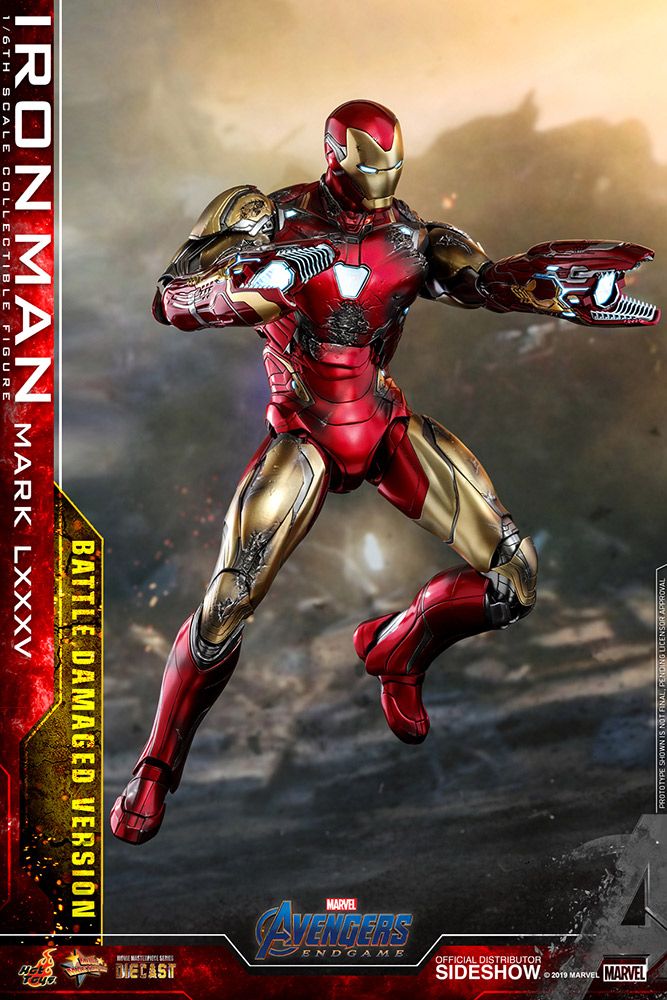 Marvel Iron Man Mark LXXXV (Version Battle damaged) Special