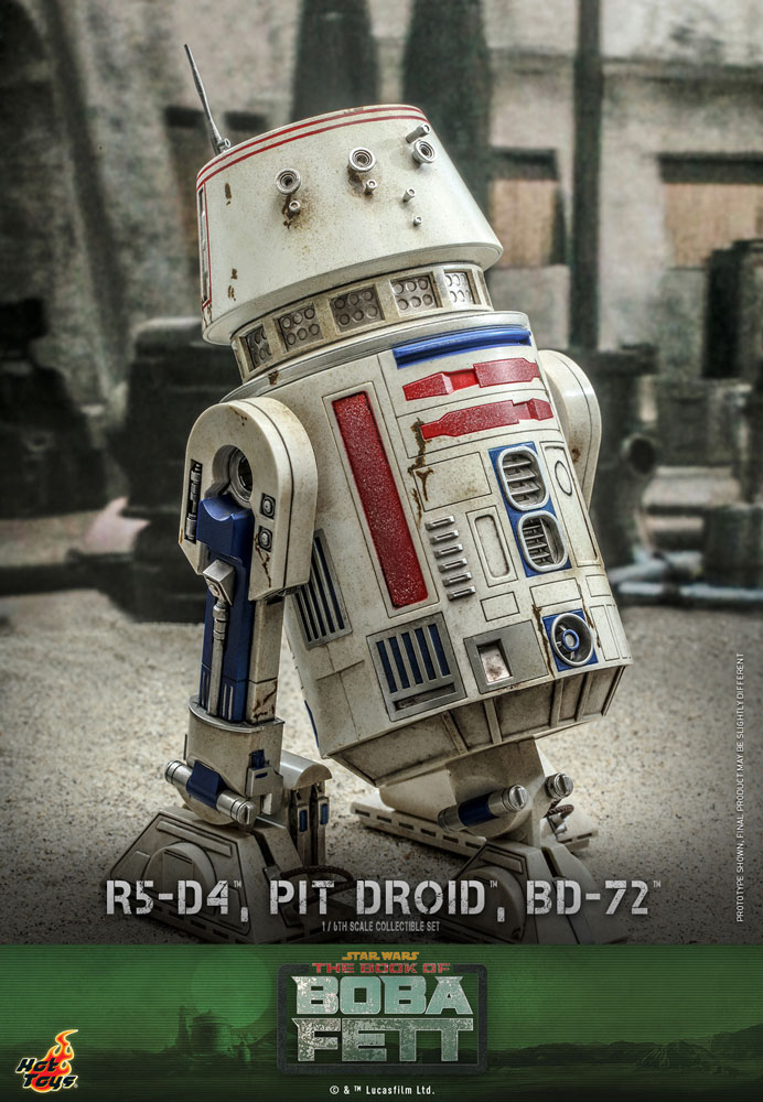 Star Wars R5-D4, Pit Droid, and BD-72 1:6 Scale Figure Hot