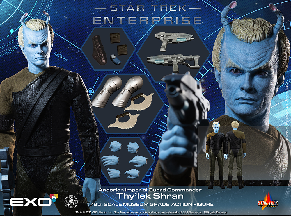 Star Trek: Enterprise - Thy'lek Shran 1:6 Scale Figure EXO-6