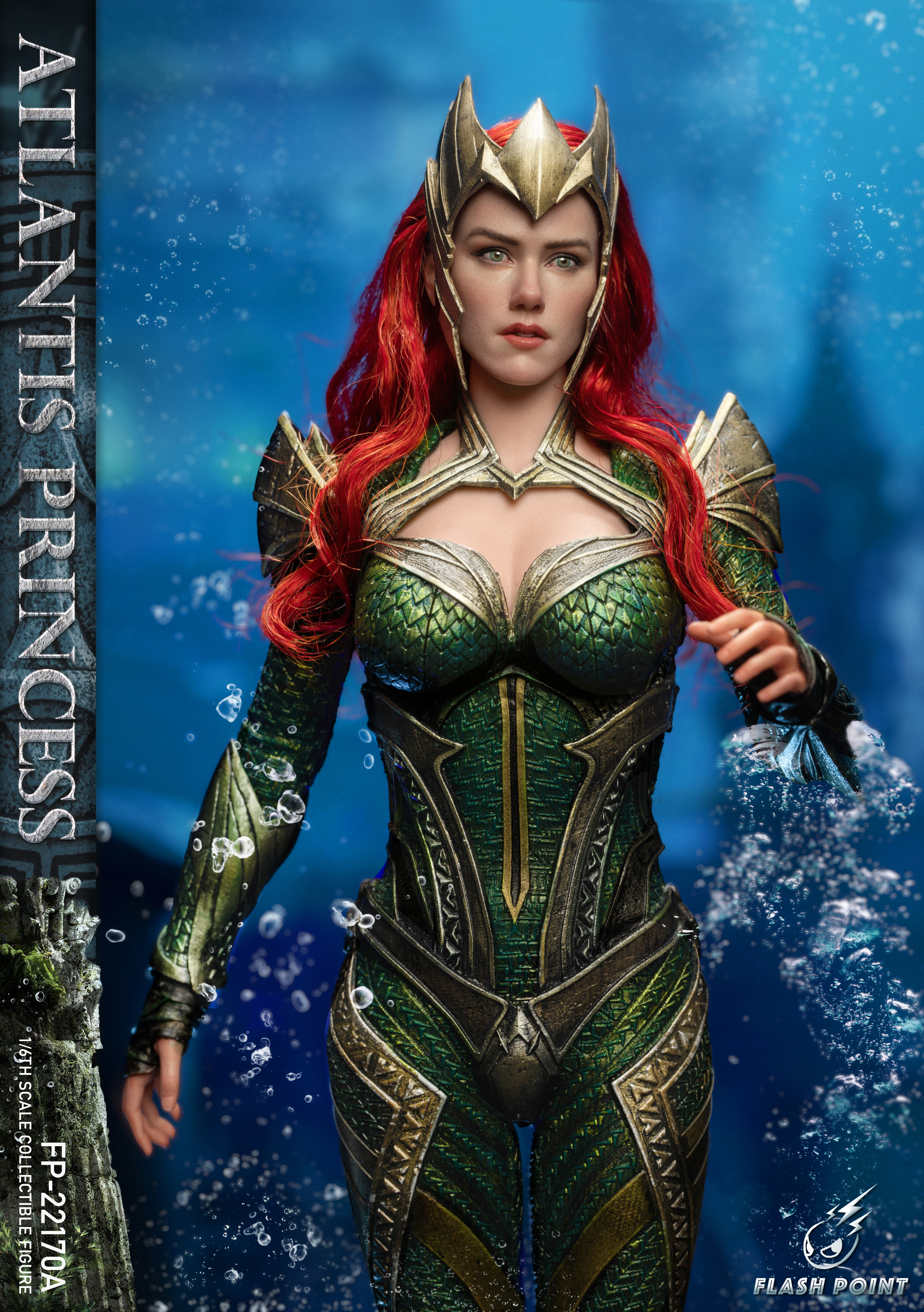 Princess Atlantis (Red Hair Version) 1:6 Scale Figure Flashpoint