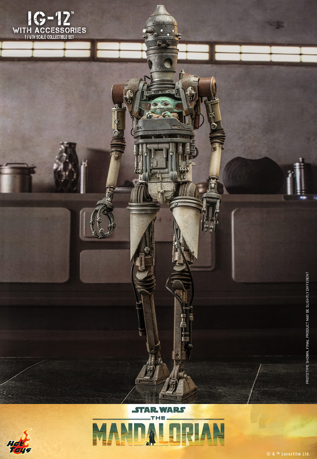 Star Wars IG-12 With Accessories 1:6 Scale Figure Set Hot